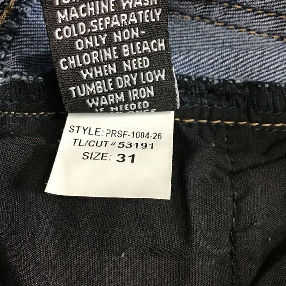 Prosperity High Rise Crop Denim Jeans NWT Size 31 - Picture 15 of 15
